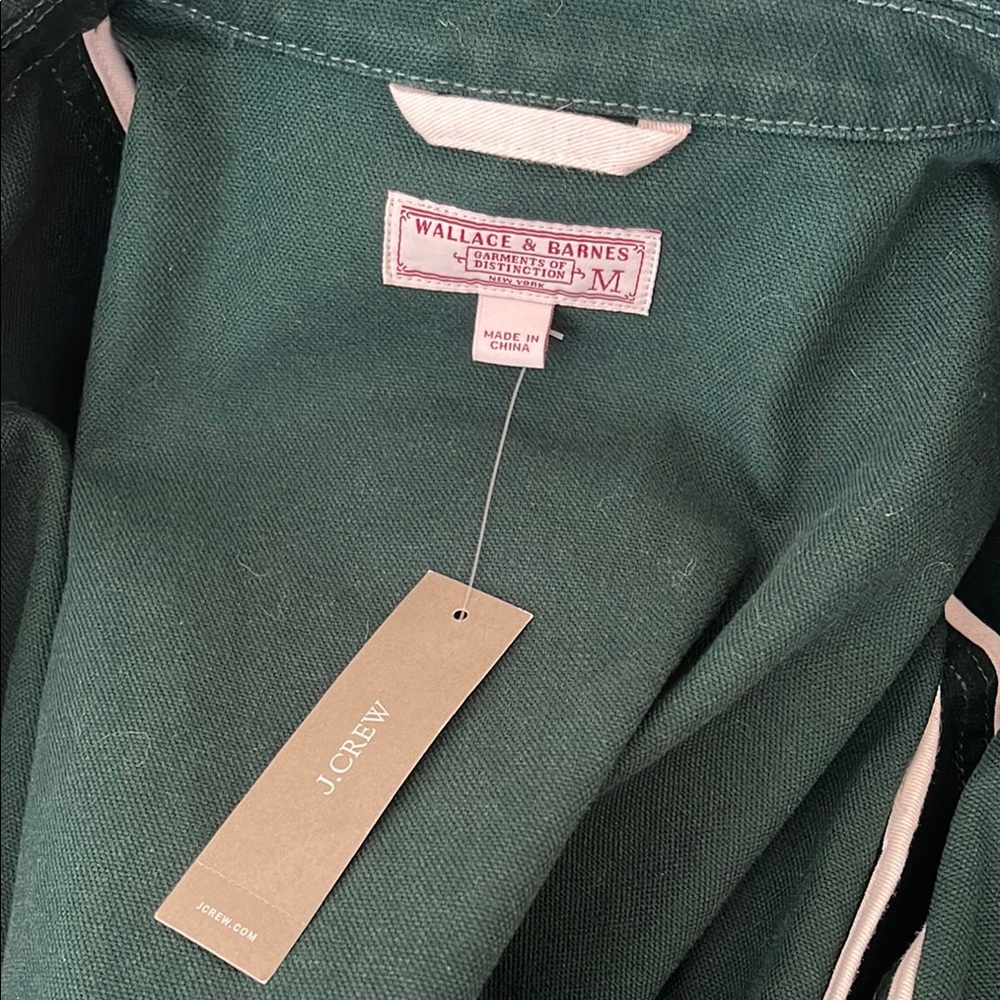 JCrew RE-IMAGINED Men's Green Jacket - Picture 8 of 11